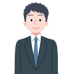 スーツ　男性　会社員　サラリーマン