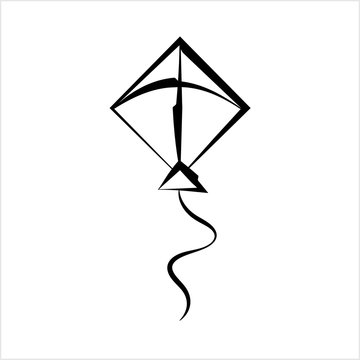 recommend clip art: Kite Icon, Flying Kite Icon