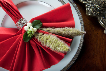 Festive christmas napkin 5