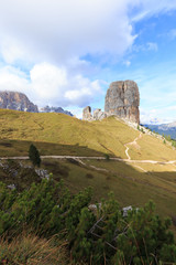 Fototapeta na wymiar Cinque Torri - Dolomites - Italie