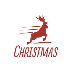 Merry Christmas. Happy New Year, 2019. Typography set. Vector logo, emblems, text design. Usable for banners, greeting cards, gifts etc.