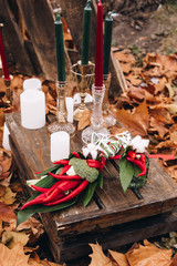 idea for a beautiful photo shoot in the fall of a couple in love