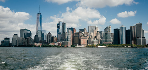 Fototapeta premium New York vom Hudson River