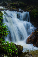 Fototapeta na wymiar Waterfall in Sapa - Viet Nam - 2012