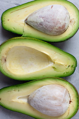 avocado on background