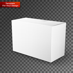 White Product Package Box