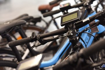 Fototapeta na wymiar velo electrique bicyclette