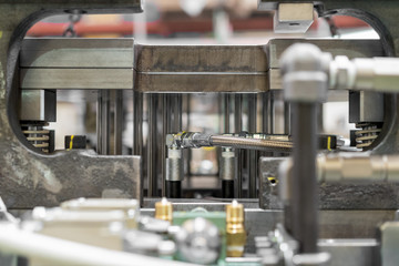 High precision die mold for casting automotive aluminium parts make with iron metal steel by lathe milling drilling and CNC machinery in the factory