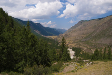 valley of the river Chuya