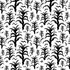 Seamless pattern with agave. Can be used for textile, website background,  book cover, packaging.
