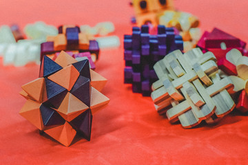 Colorful Block Arrangement