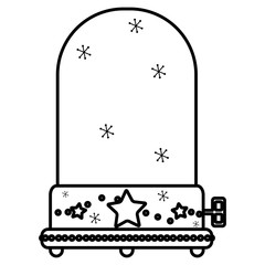 christmas music box design