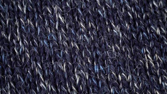 Wool sweater with a pattern