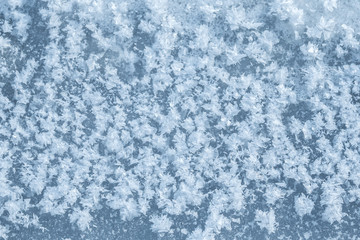 beautiful blue ice abstract natural background