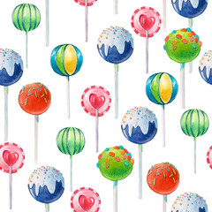 pattern from different lollipops