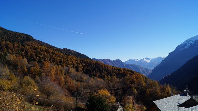 lungo la valle