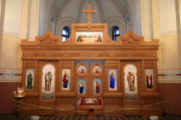 Interior of chapel