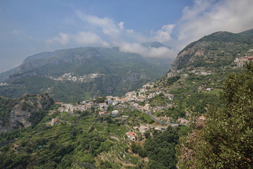 Fototapeta na wymiar Amalfiküste: Ravello Ausblick