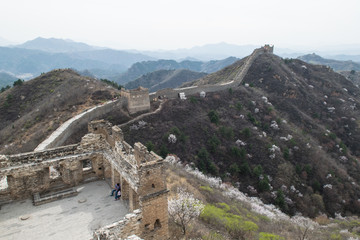 Fototapeta na wymiar Chinesische Mauer - The Great Wall