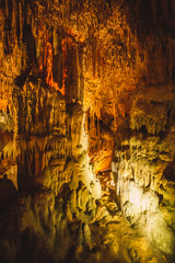 Fototapeta na wymiar Nice small Damlatas cave in Alanya, Turkey, district of Antalya 