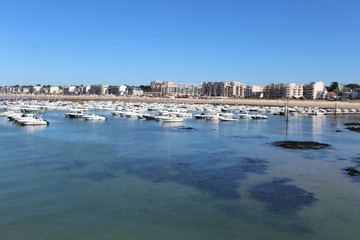 Obraz premium LA BAULE - PLAGE ET STATION BALNEAIRE - LOIRE ATLANTIQUE - FRANCE