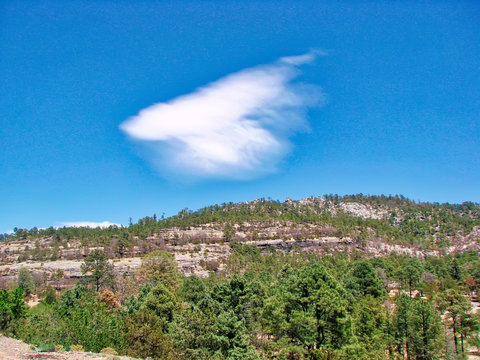 Mexico, Scenic landscapes of the famous Copper Canton (Barranca del Cobre)
