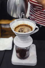 pour over coffee