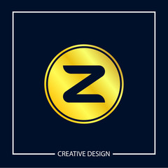 Initial Letter Z Logo Template Vector Design