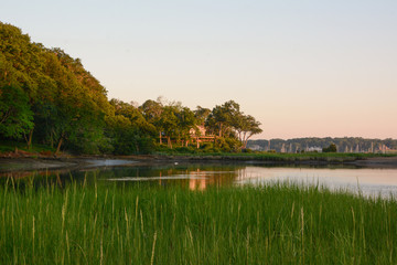 Landscape of Oyster Bay Cove