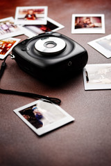 kamera mit fotos
