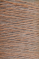 background fragment of a skein of old thread