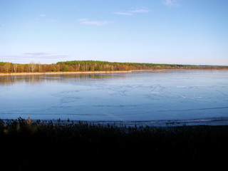 Lake and sky