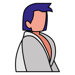 woman practicing martial arts character