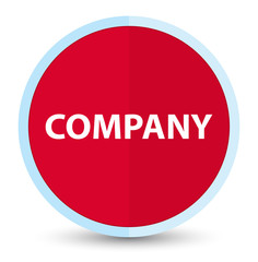 Company flat prime red round button