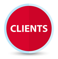 Clients flat prime red round button