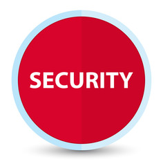 Security flat prime red round button