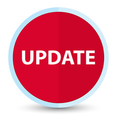 Update flat prime red round button