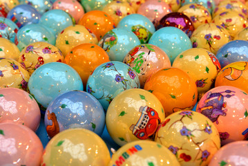 Fototapeta na wymiar Christmas and New Year. Christmas multicolored balls