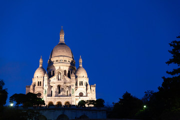 Fototapeta na wymiar Europe, France, Paris Sacre-Coeur,