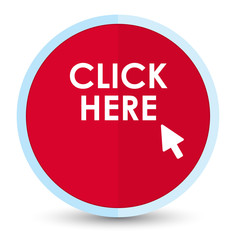 Click here flat prime red round button