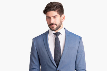 Young professional man studio portrait