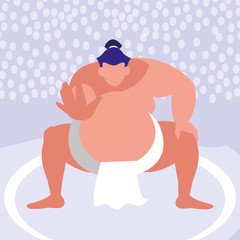 sumo wrestler design