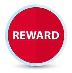 Reward flat prime red round button