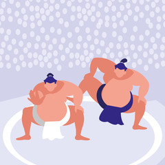 sumo wrestler design
