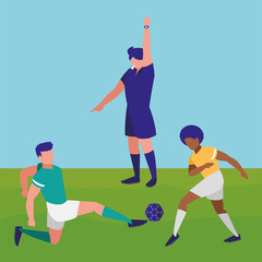 Soccer referee design