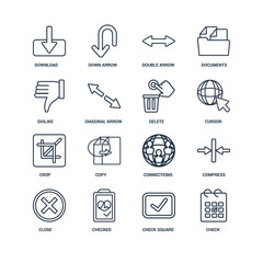 Check, Check Square, Checked, Close, Compress, Download, Dislike