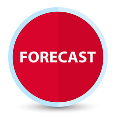 Forecast flat prime red round button