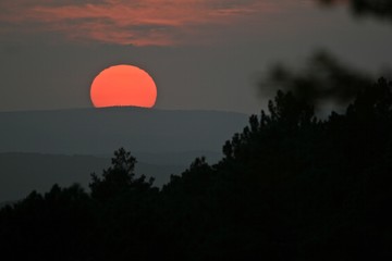 Sol rojo