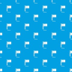 Offside pattern vector seamless blue repeat for any use