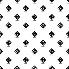 Cheese pattern vector seamless repeating for any web design